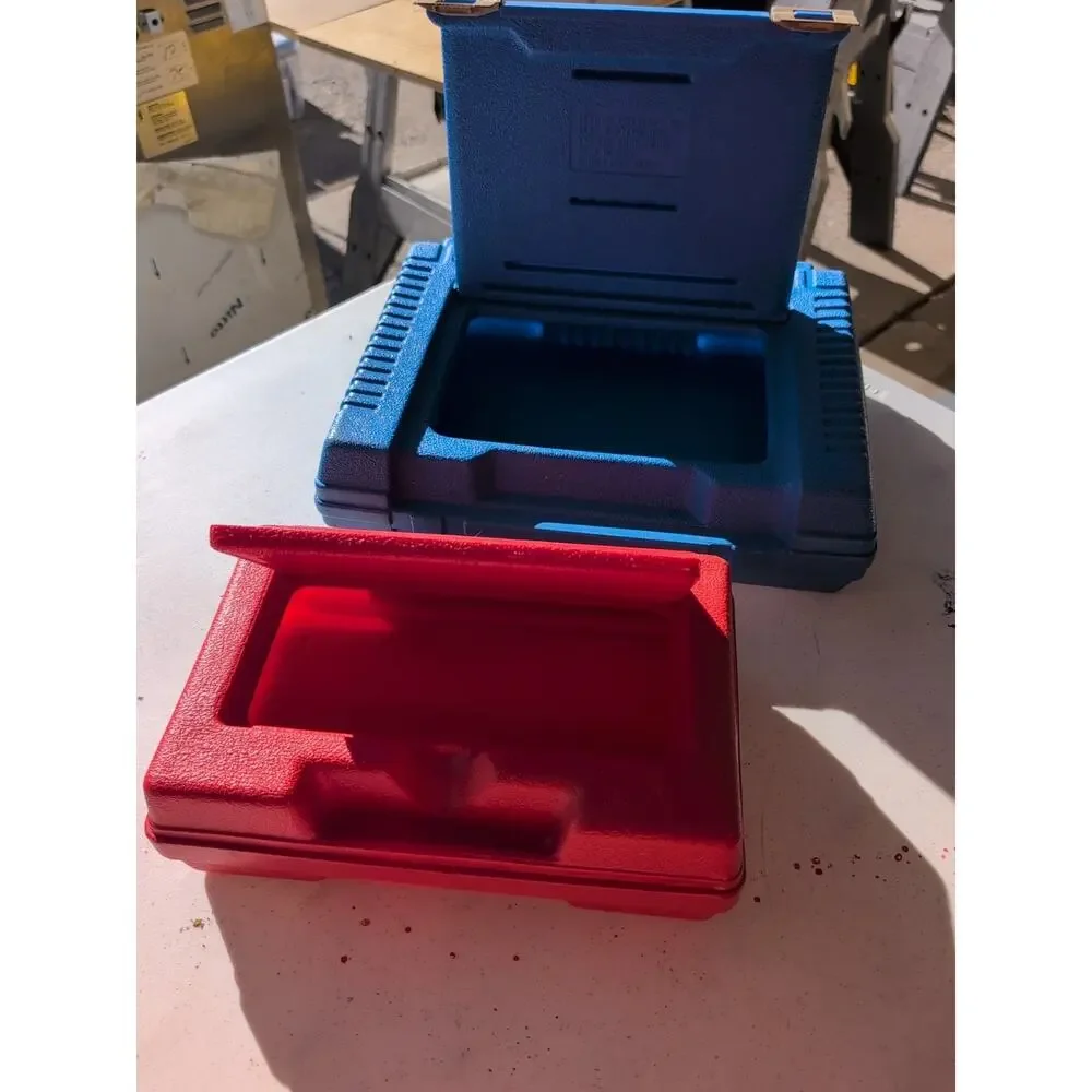 LOT OF 2 VINTAGE LEGO STORAGE BOX 1982 1984‎ AUTHENTIC